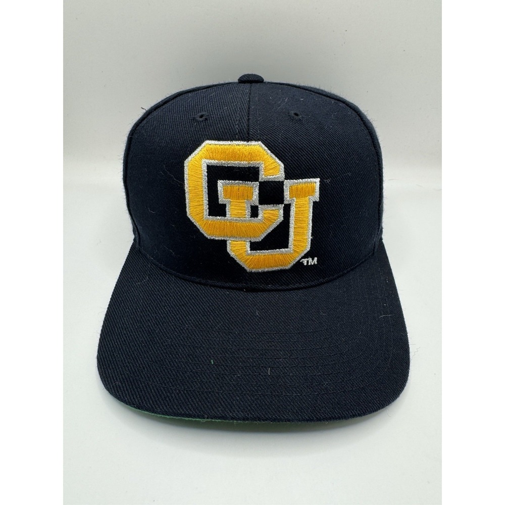 Vintage 90s Colorado Buffaloes Sports Specialties Fitted Hat Size 7 Green Brim